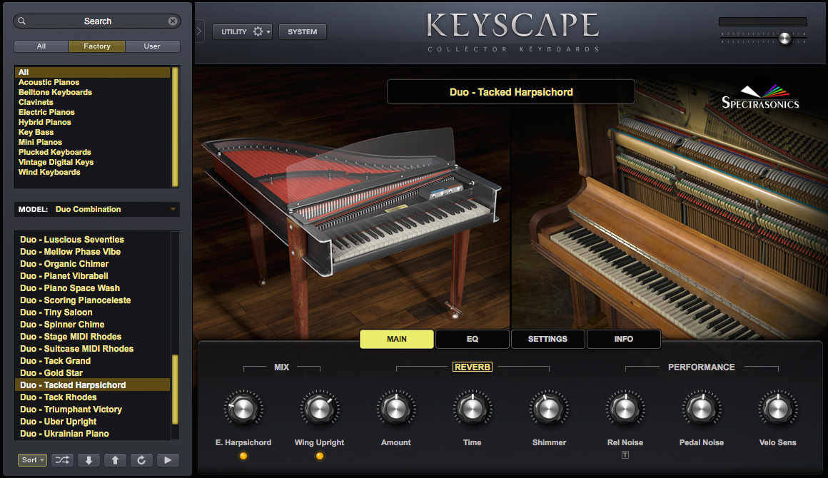Spectrasonics Keyscape - Instrument Virtuel - Variation 4