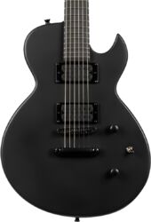 Guitare électrique métal Spira guitars L-400 MBK - satin black