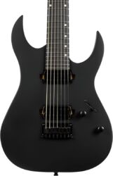 Guitare électrique baryton Spira guitars S-407 MBK 7-string - satin black