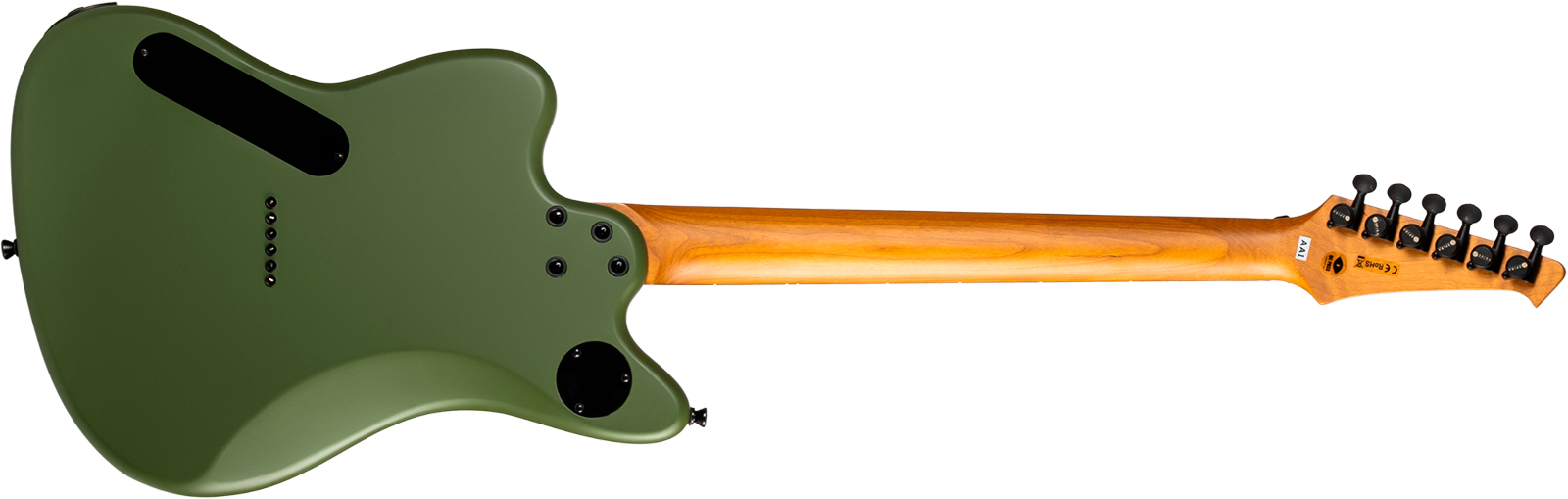 Spira Guitars J400 Mgr 2h Ht Rw - Green Satin - Guitare Électrique Double Cut - Variation 1