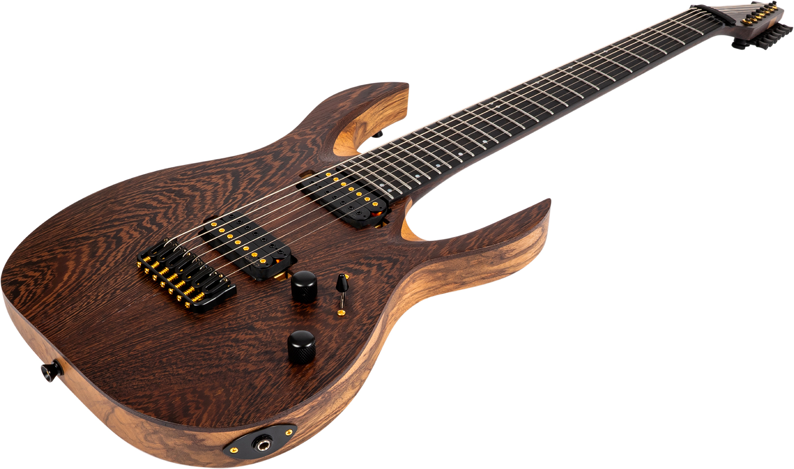Spira Guitars S1007 Pro 7c Baryton 2h Ht Eb - Satin Natural - Guitare Électrique Baryton - Variation 2