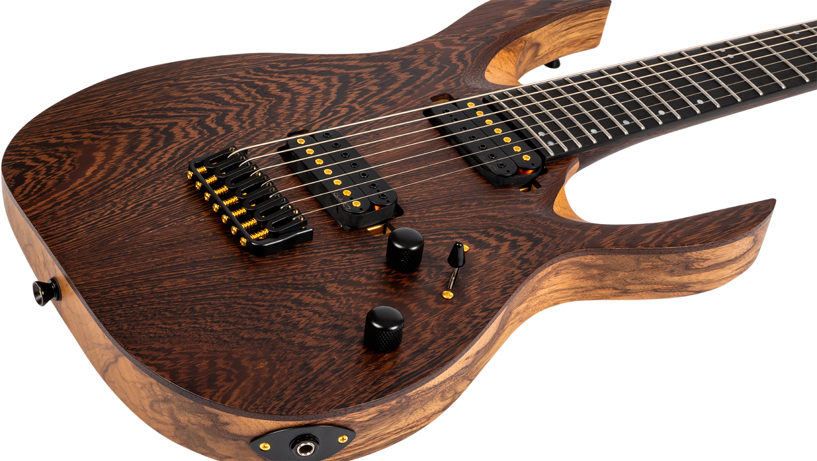 Spira Guitars S1007 Pro 7c Baryton 2h Ht Eb - Satin Natural - Guitare Électrique Baryton - Variation 3