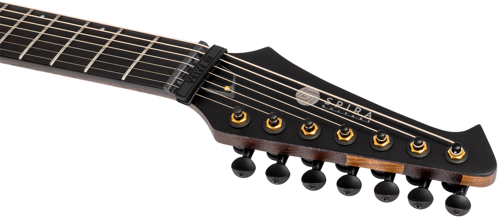 Spira Guitars S1007 Pro 7c Baryton 2h Ht Eb - Satin Natural - Guitare Électrique Baryton - Variation 5