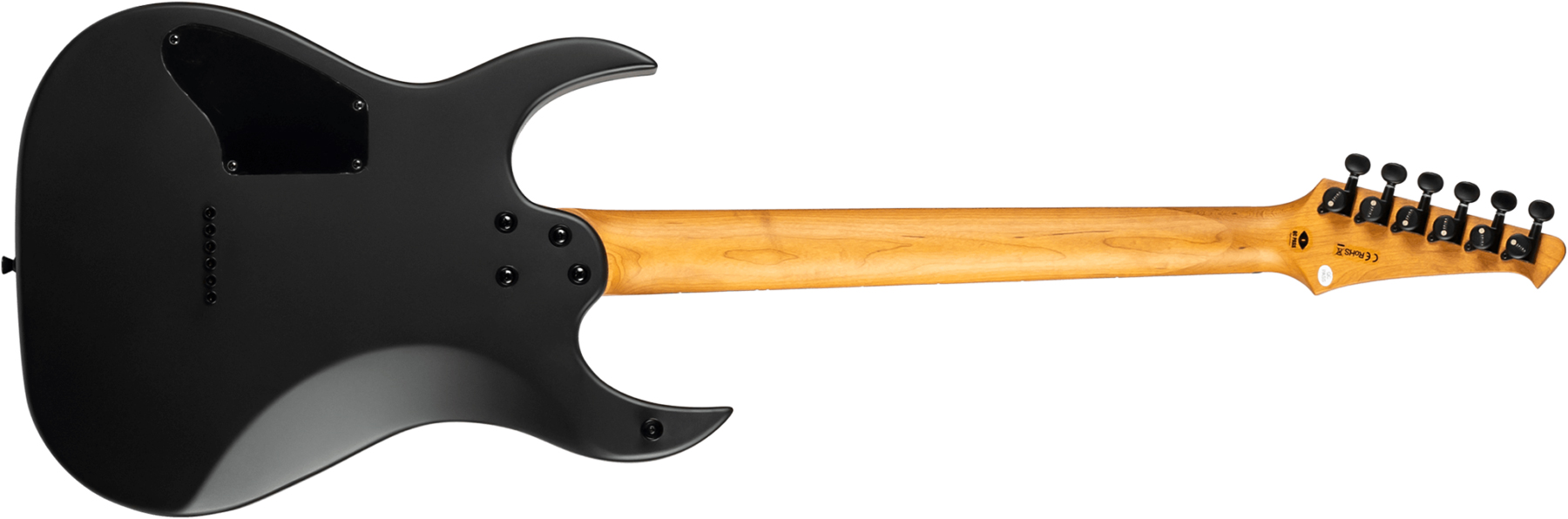 Spira Guitars S400 Mbk Lh Gaucher 2h Ht Eb - Satin Black - Guitare Électrique Gaucher - Variation 1