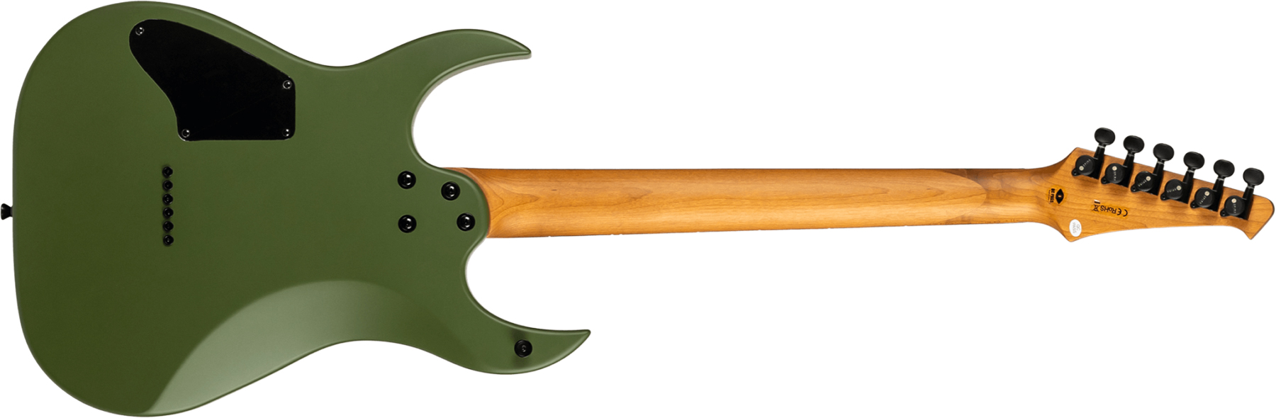 Spira Guitars S400 Mgr Lh Gaucher 2h Ht Eb - Satin Dark Green - Guitare Électrique Gaucher - Variation 1