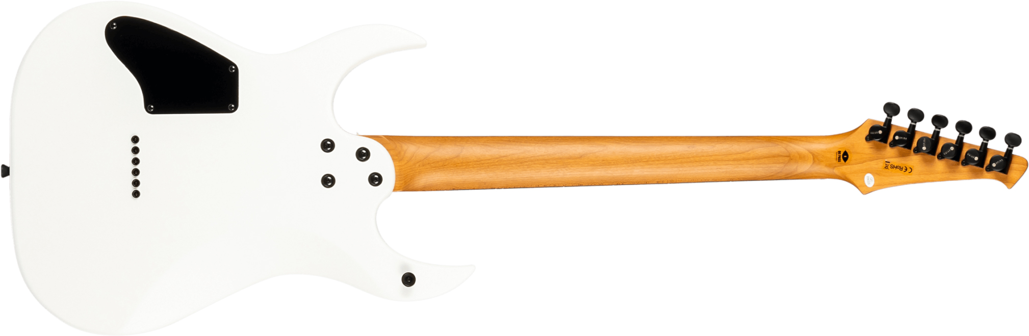 Spira Guitars S400 Mwh 2h Ht Eb - Satin White - Guitare Électrique Forme Str - Variation 1