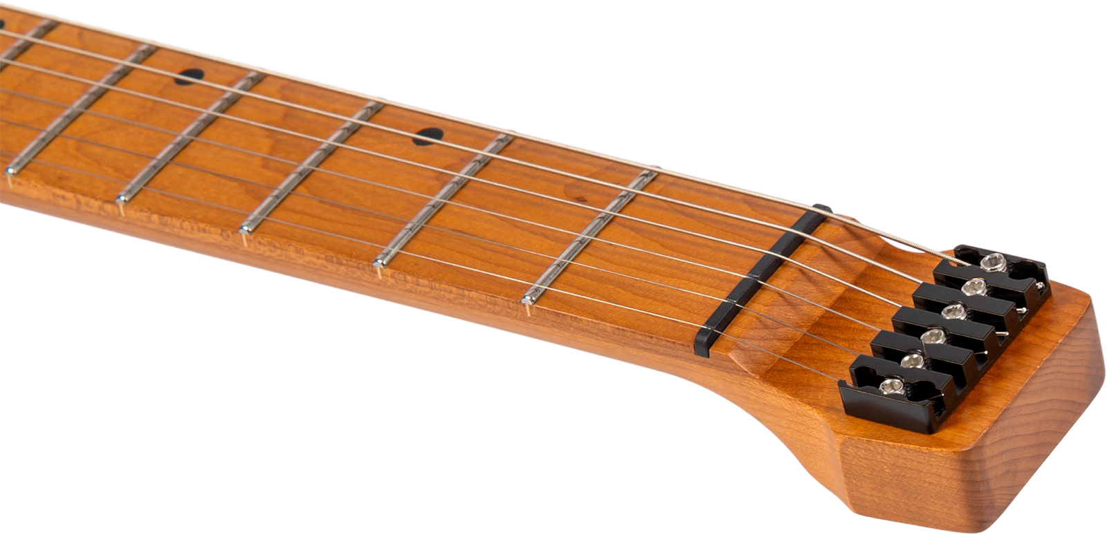 Spira Guitars S500 Gbr Headless 2h Ht Mn - Green & Blue - Guitare Électrique Double Cut - Variation 4