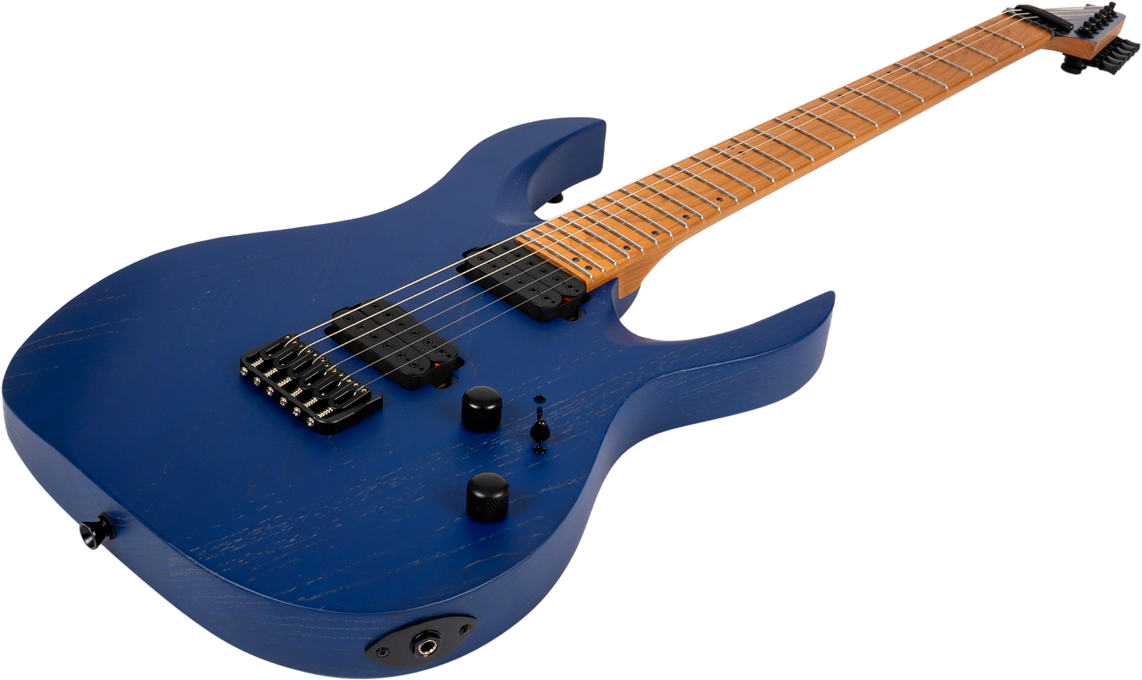 Spira Guitars S600 Abl 2h Ht Eb - Stained Blue - Guitare Électrique Forme Str - Variation 2