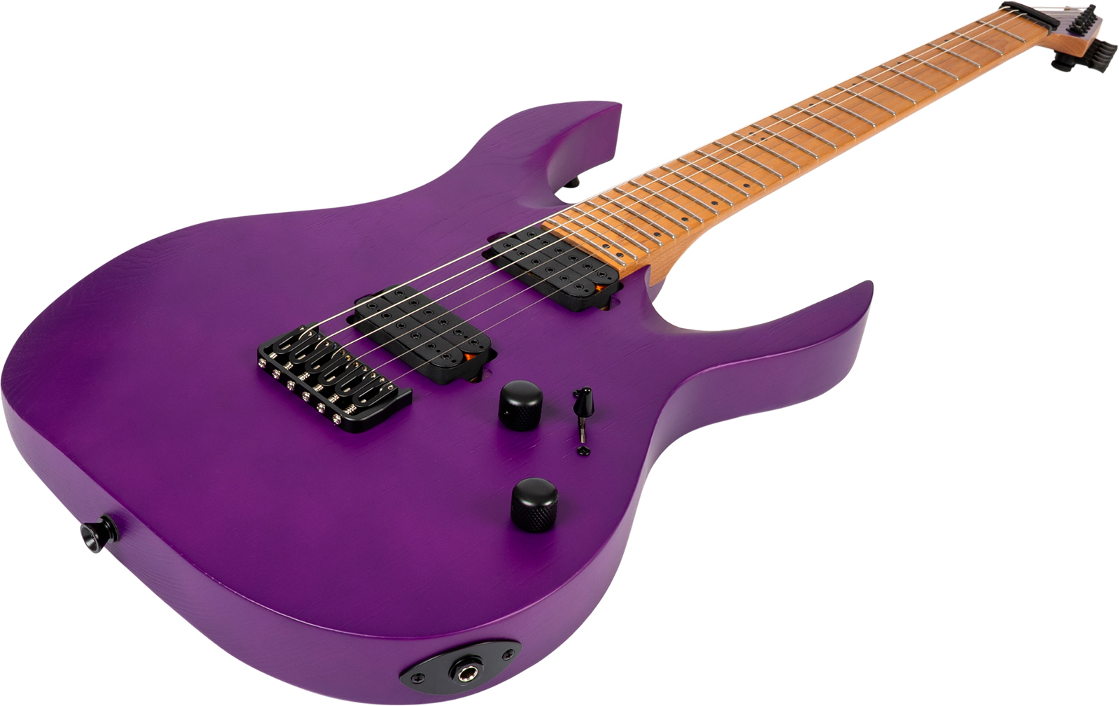 Spira Guitars S600 App 2h Ht Eb - Stained Purple - Guitare Électrique Forme Str - Variation 2
