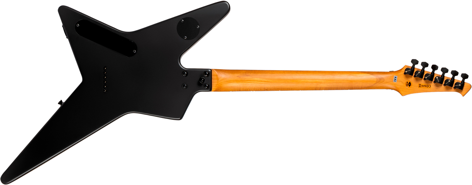 Spira Guitars Sr400 Mbk 2h Ht Eb - Black Satin - Guitare Électrique MÉtal - Variation 1