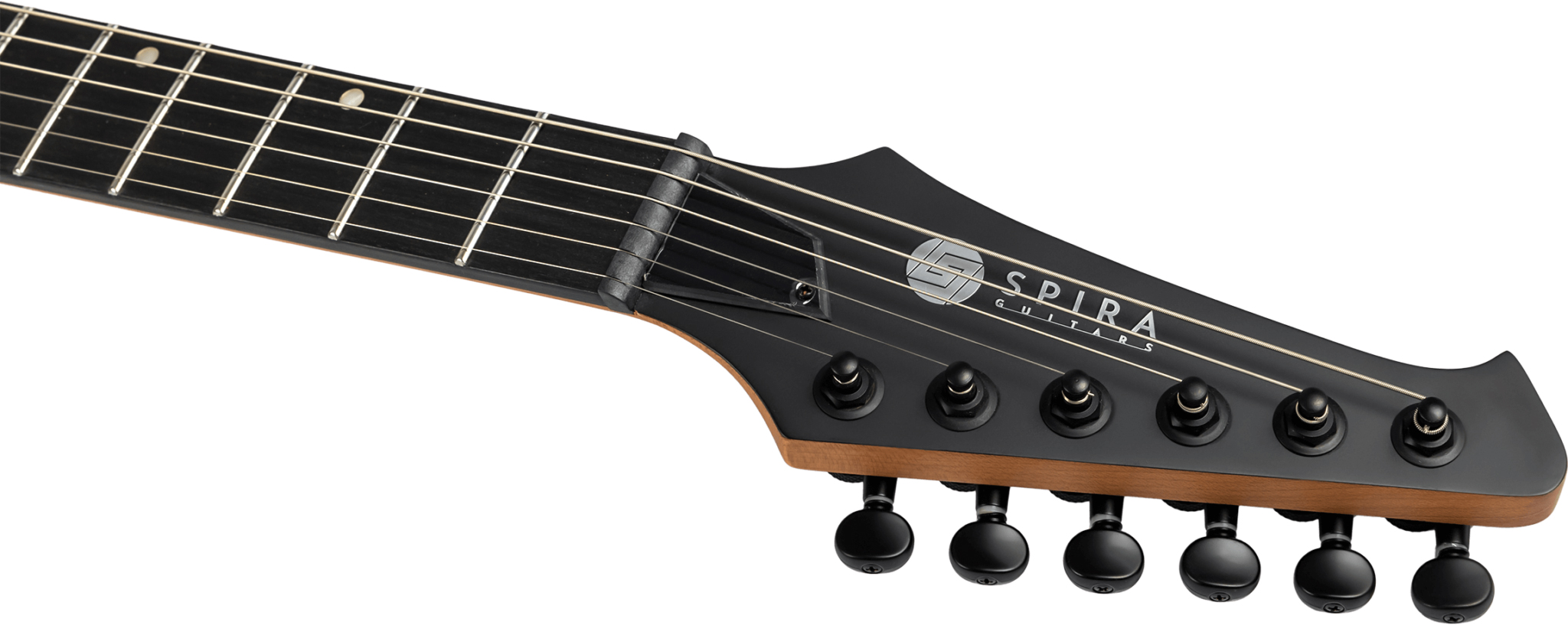 Spira Guitars T400 Mwr 2h Ht Eb - Satin White - Guitare Électrique Forme Str - Variation 5