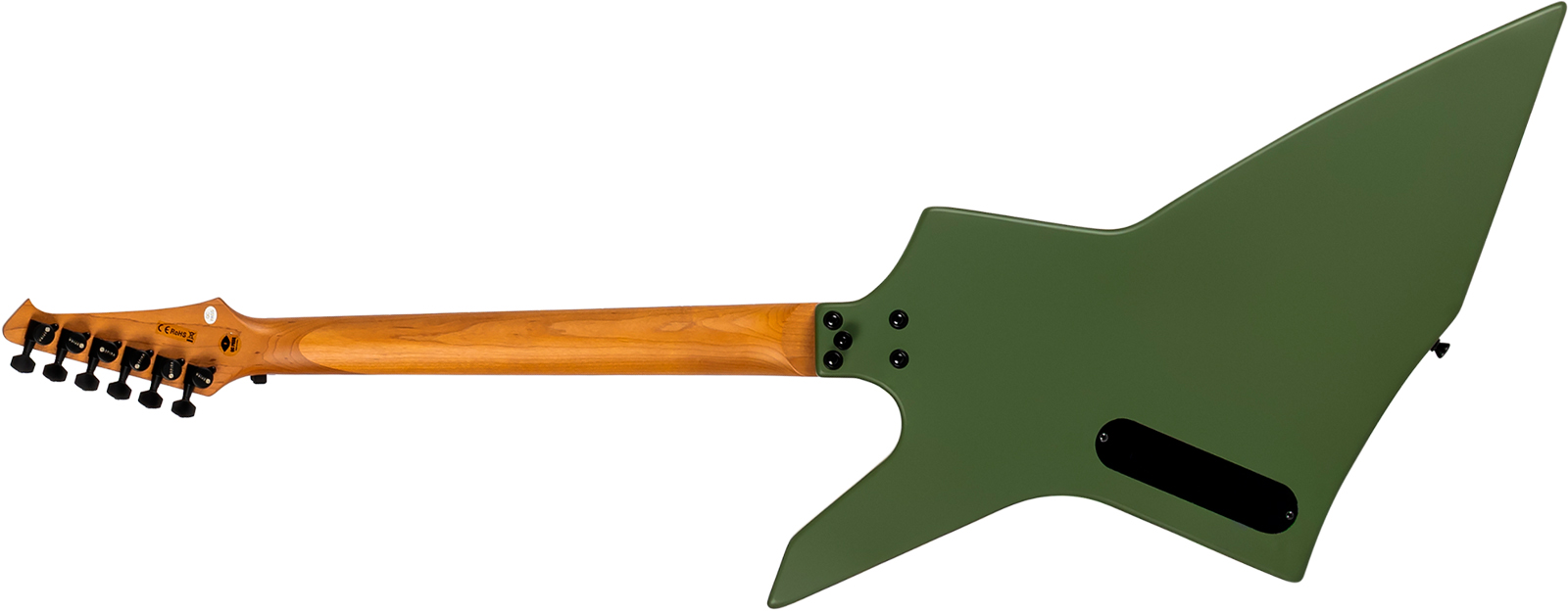 Spira Guitars X400 Mgr 2h Ht Mn - Satin Green - Guitare Électrique MÉtal - Variation 1