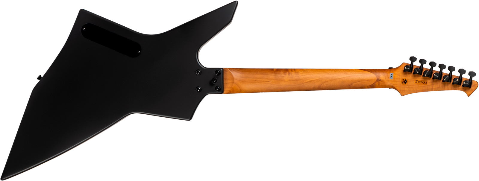 Spira Guitars X407 Mbk 7c 2h Ht Mn - Black Satin - Guitare Électrique MÉtal - Variation 1