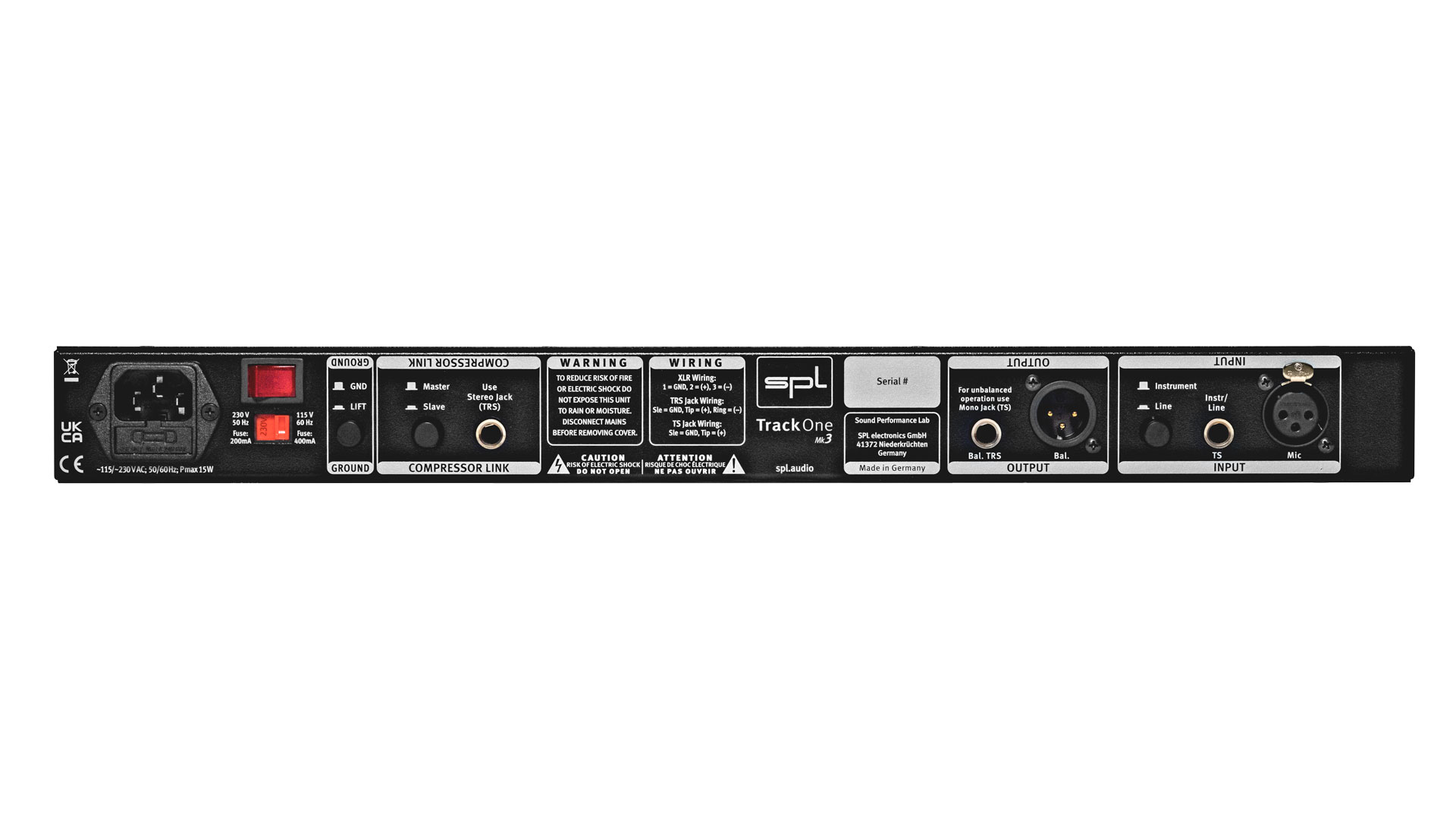 Spl Track One Mk3 - PrÉampli - Variation 2