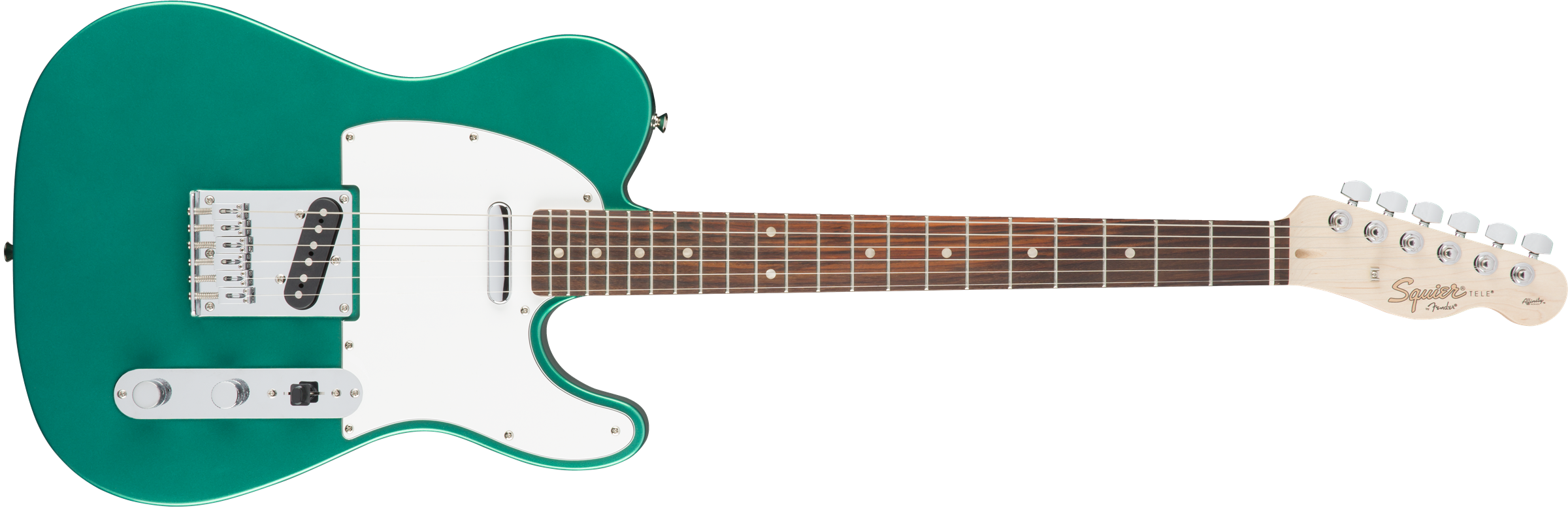 Squier Tele Affinity Series 2019 Lau - Race Green - Guitare Électrique Forme Tel - Variation 1