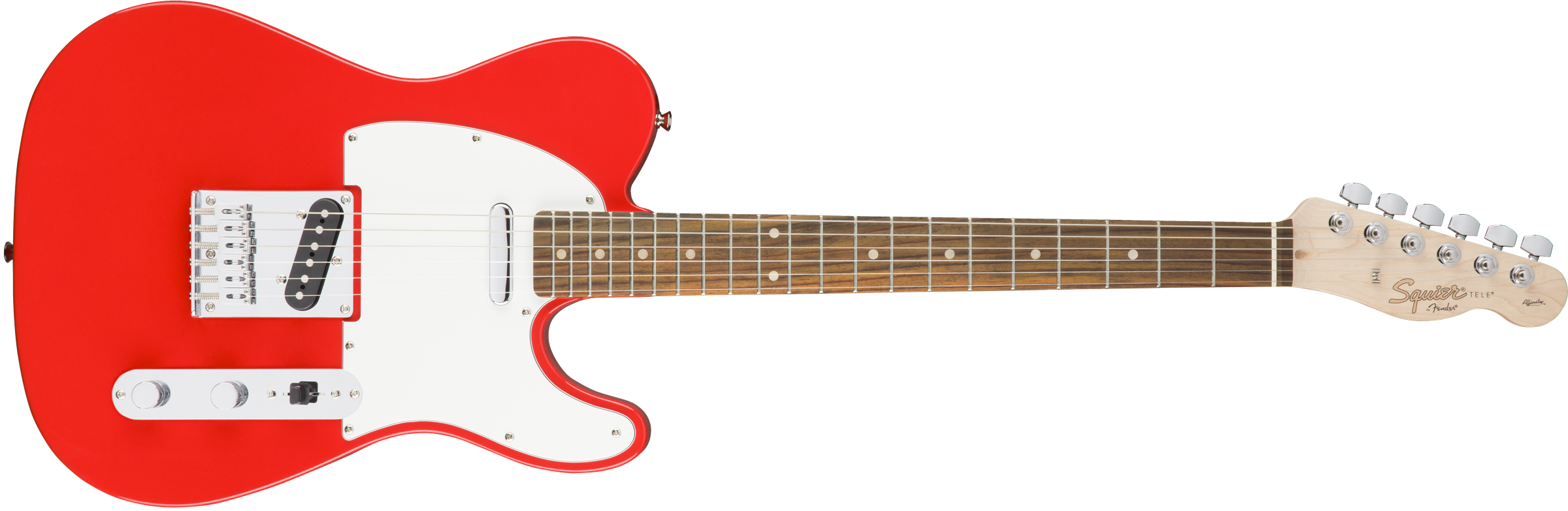 Squier Tele Affinity Series 2019 Lau - Race Red - Guitare Électrique Forme Tel - Variation 1