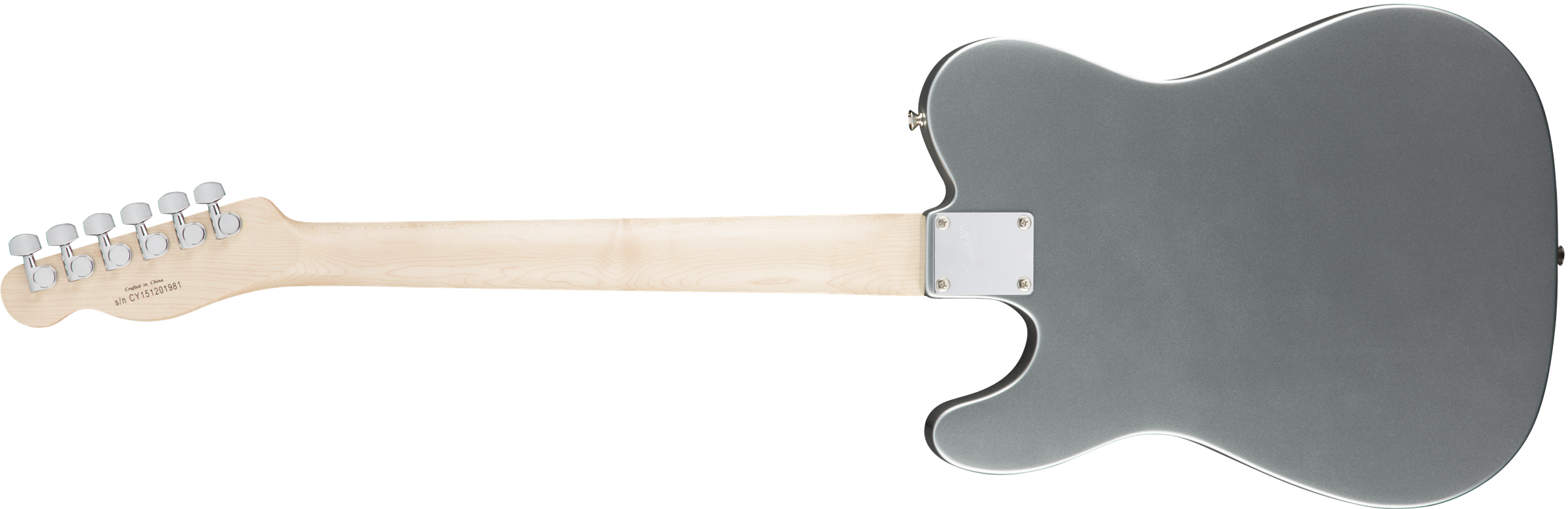 Squier Tele Affinity Series 2019 Lau - Slick Silver - Guitare Électrique Forme Tel - Variation 5