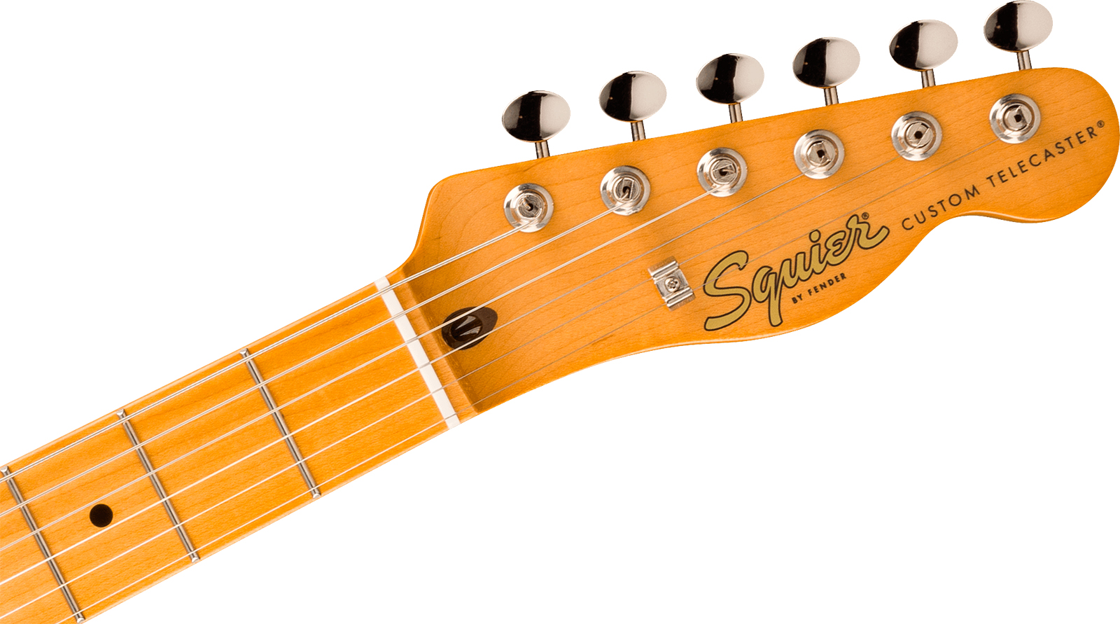 Squier Classic Vibe Tele 60s Custom Fsr Ltd Sh Ht Mn - Black - Guitare Électrique Forme Tel - Variation 2