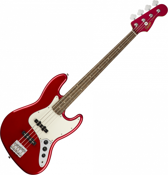 Squier Affinity Series Jazz Bass - Race Red - 885978884896