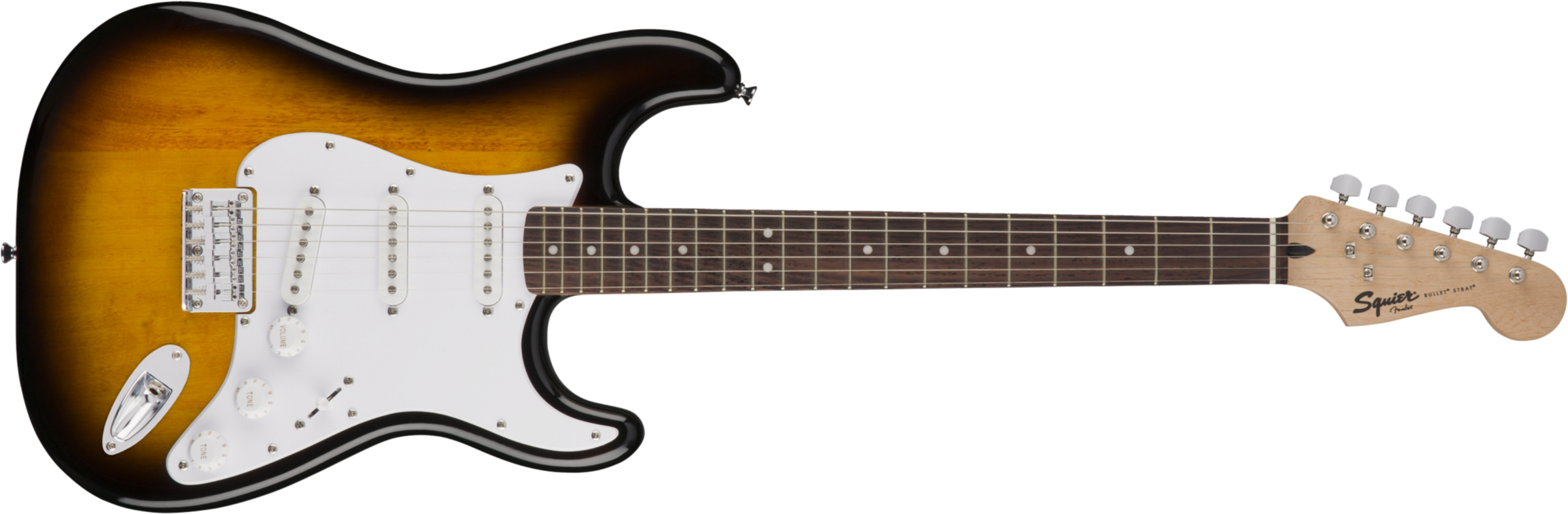Squier Bullet Stratocaster Ht Sss Lau - Brown Sunburst - Guitare Électrique Forme Str - Main picture