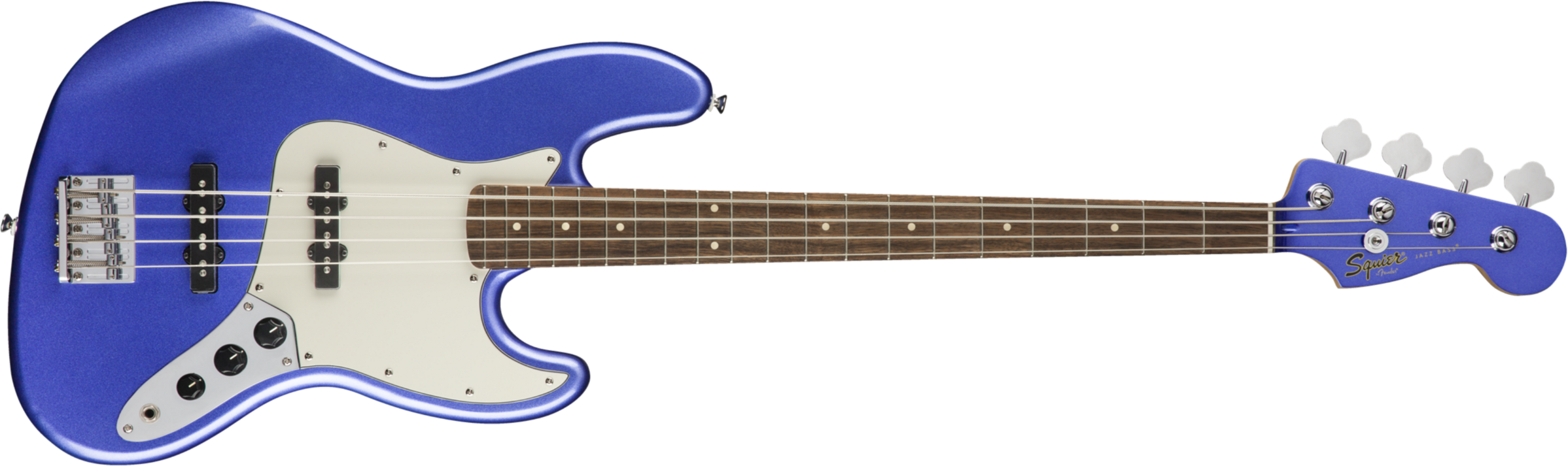 Squier Contemporary Jazz Bass Lau - Ocean Blue Metallic - Basse Électrique Solid Body - Main picture