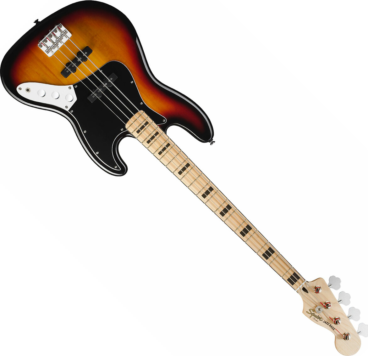 Squier Jazz Bass Vintage Modified 70 Mn 3 Color Sunburst - Basse Électrique 1/2 Caisse - Main picture