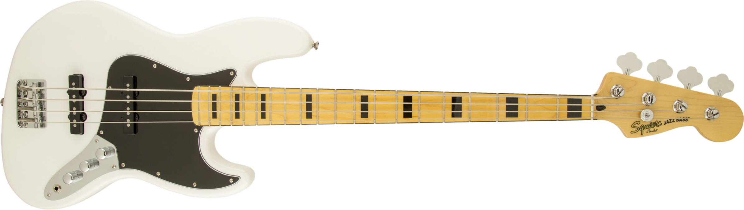 Squier Jazz Bass Vintage Modified 70 2013 Mn Olympic White - Basse Électrique Solid Body - Main picture