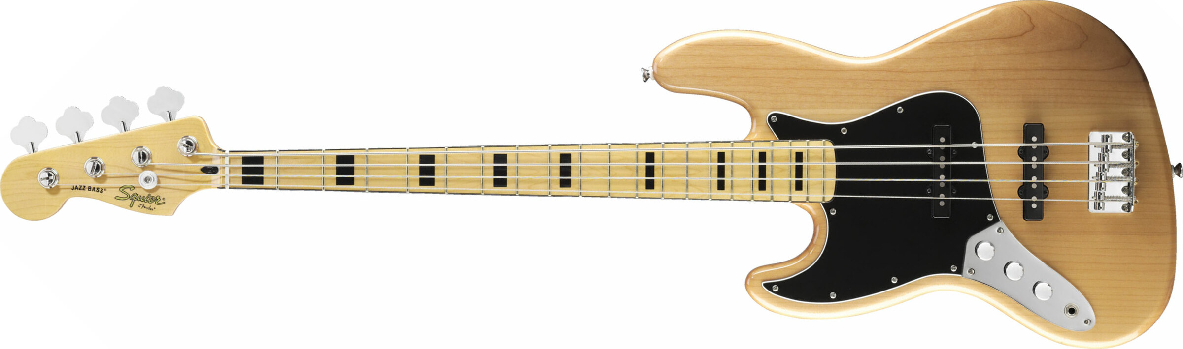 Squier Jazz Bass Vintage Modified 70 Gaucher 2013 Mn Naturel - Basse Électrique Solid Body - Main picture