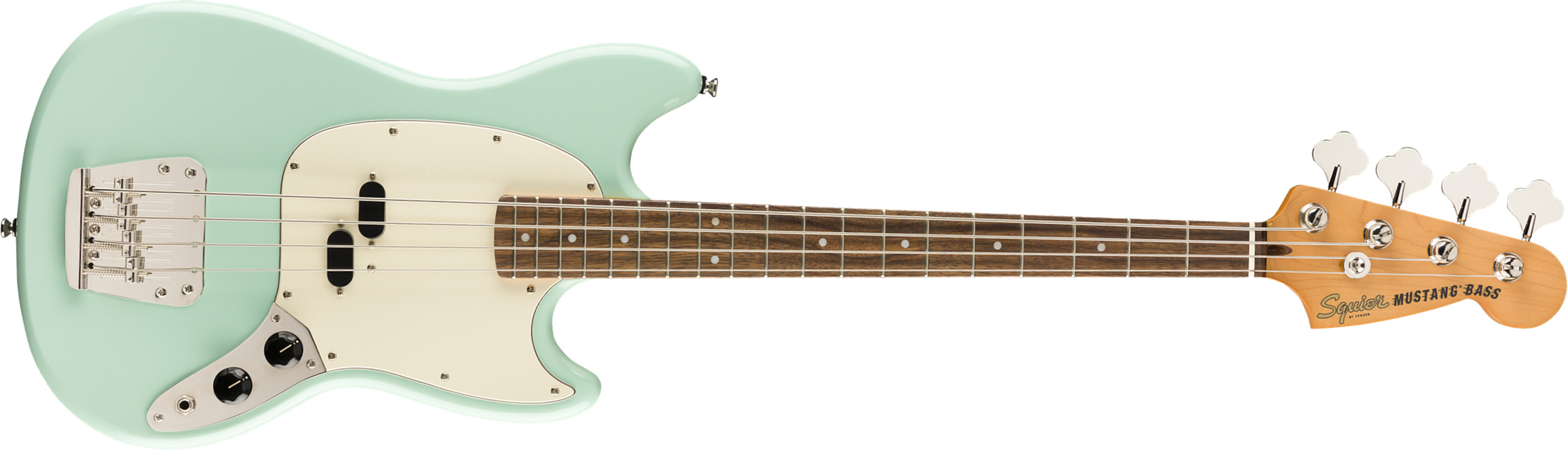 Squier Mustang Bass '60s Classic Vibe Lau 2019 - Seafoam Green - Basse Électrique Solid Body - Main picture