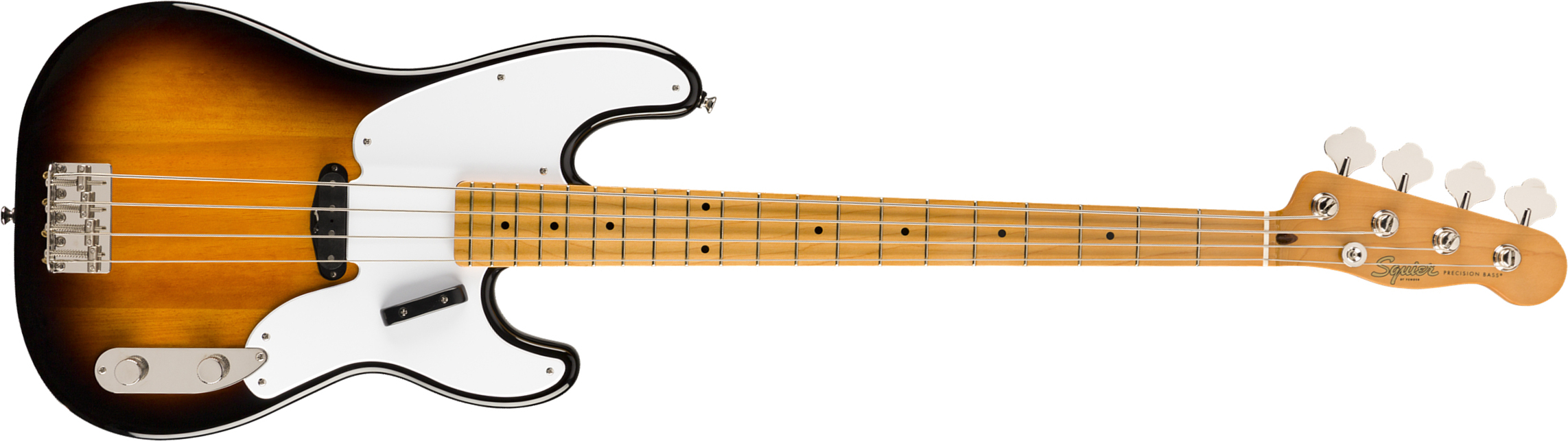 Squier Precision Bass '50s Classic Vibe 2019 Mn - 2-color Sunburst - Basse Électrique Solid Body - Main picture