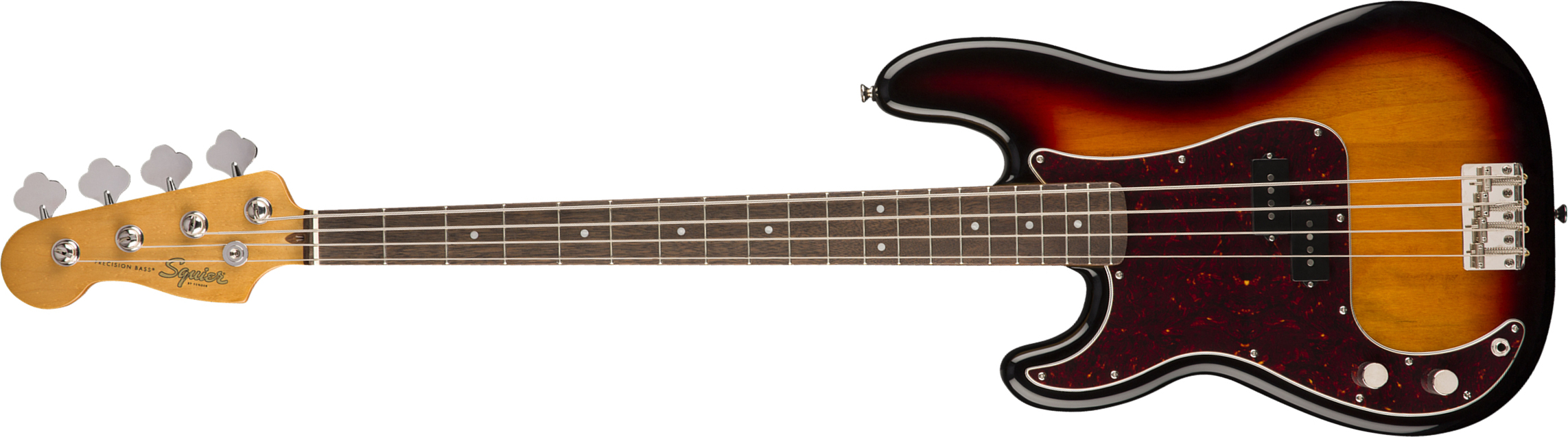 Squier Precision Bass Classic Vibe 60s Lh Gaucher 2019 Lau - 3-color Sunburst - Basse Électrique Solid Body - Main picture