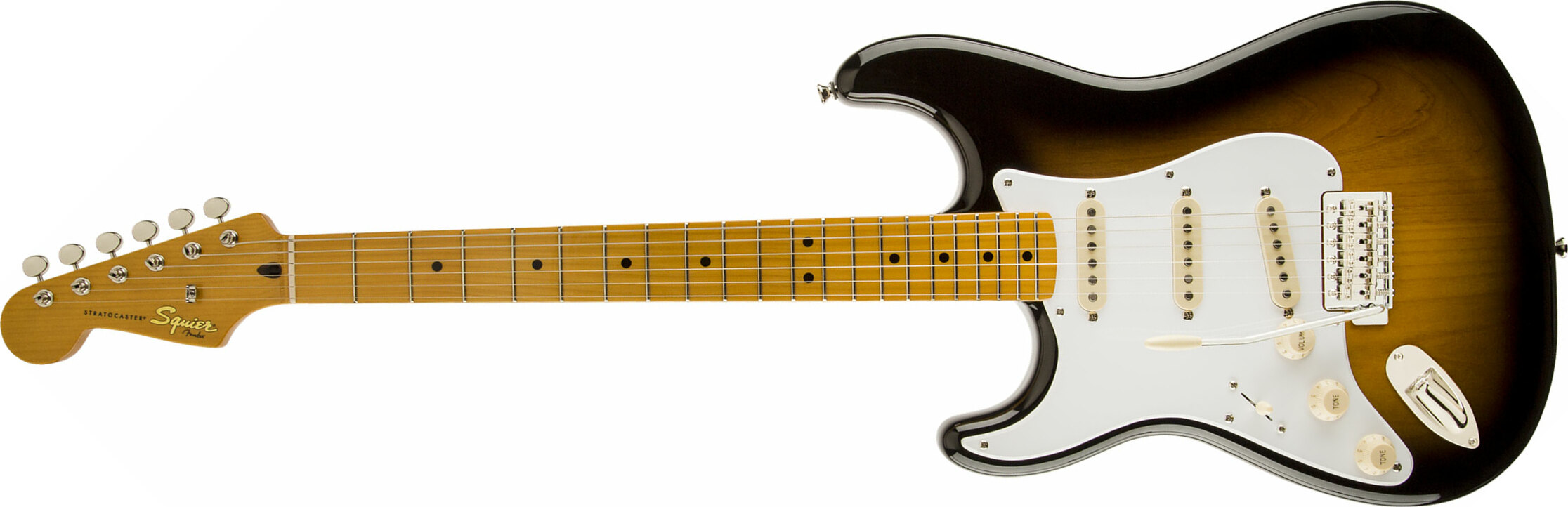Squier Strat Classic Vibe '50s Lh Gaucher Mn - 2-color Sunburst - Guitare Électrique Gaucher - Main picture