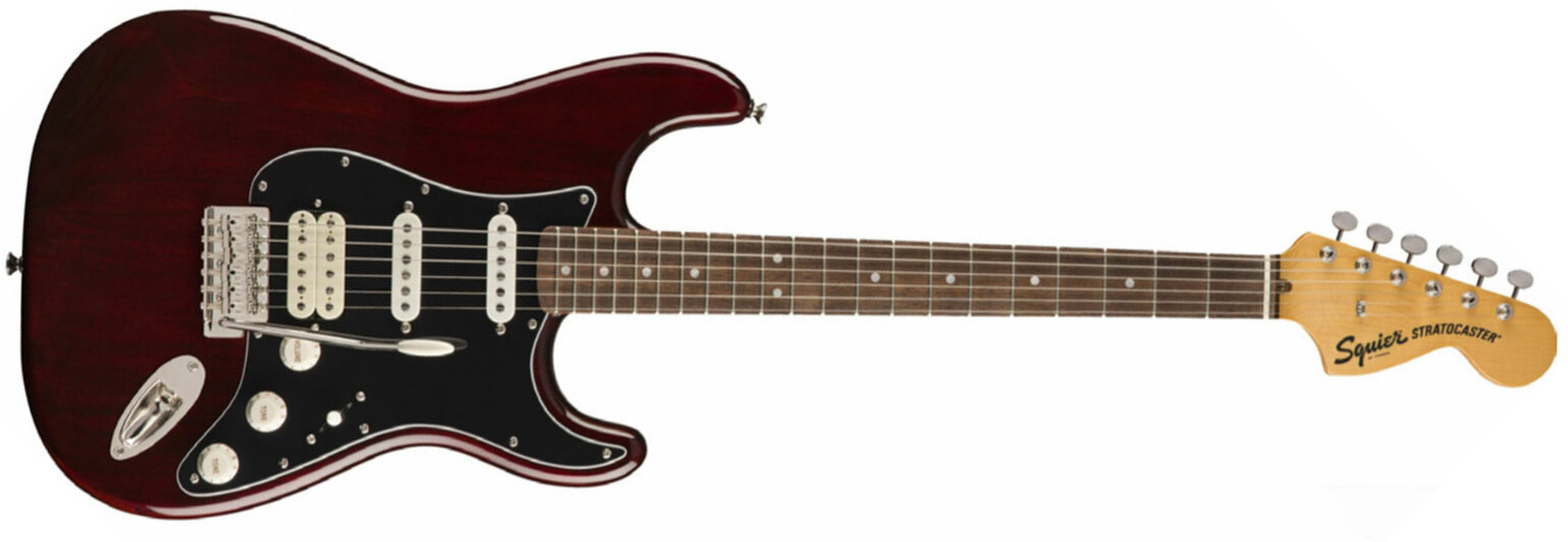 Squier Strat Classic Vibe 70s 2019 Hss Lau - Walnut - Guitare Électrique Forme Str - Main picture