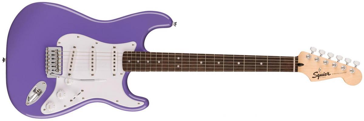 La guitare électrique Squier Sonic Strat LRL Ultraviolet – Test, Comparatif, Avis
