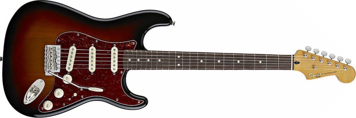Squier Stratocaster Classic Vibe '60s Rw - 3-color Sunburst - Guitare Électrique Forme Str - Main picture