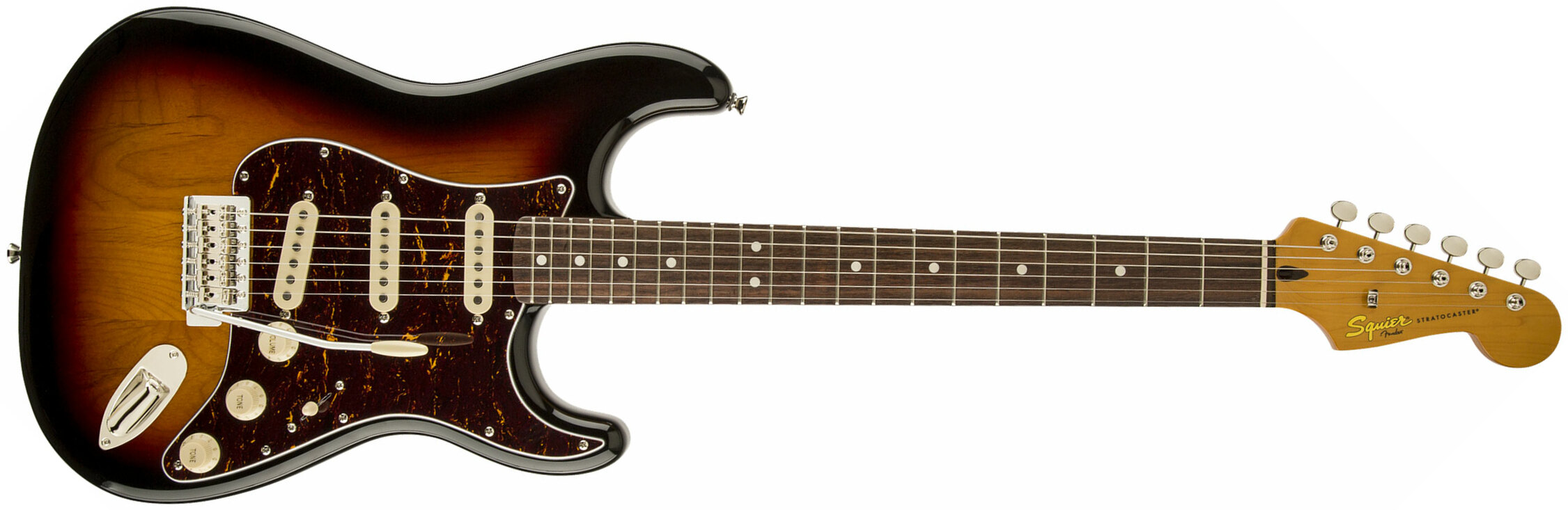 Squier Stratocaster Classic Vibe '60s Sss Lau - 3-color Sunburst - Guitare Électrique Forme Str - Main picture
