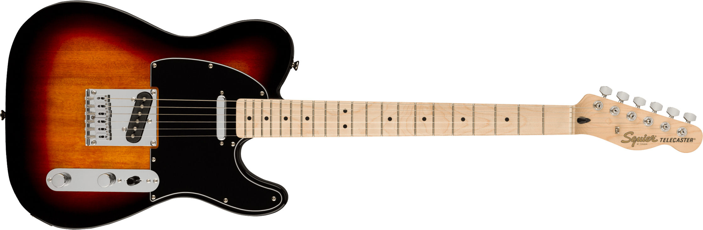 Squier Tele Affinity 2021 2s Mn - 3-color Sunburst - Guitare Électrique Forme Tel - Main picture