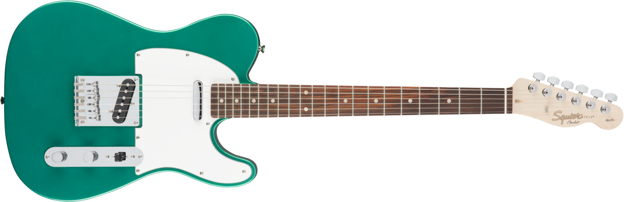 Squier Tele Affinity Series 2019 Lau - Race Green - Guitare Électrique Forme Tel - Main picture