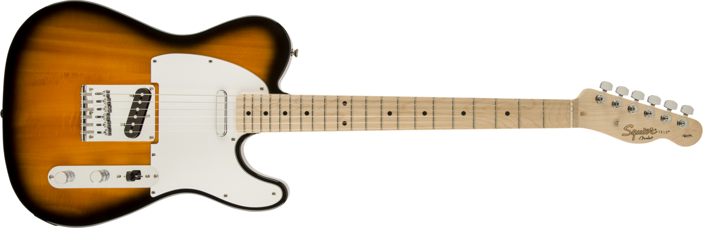 Squier Tele Affinity Series Mn - 2-color Sunburst - Guitare Électrique Forme Tel - Main picture