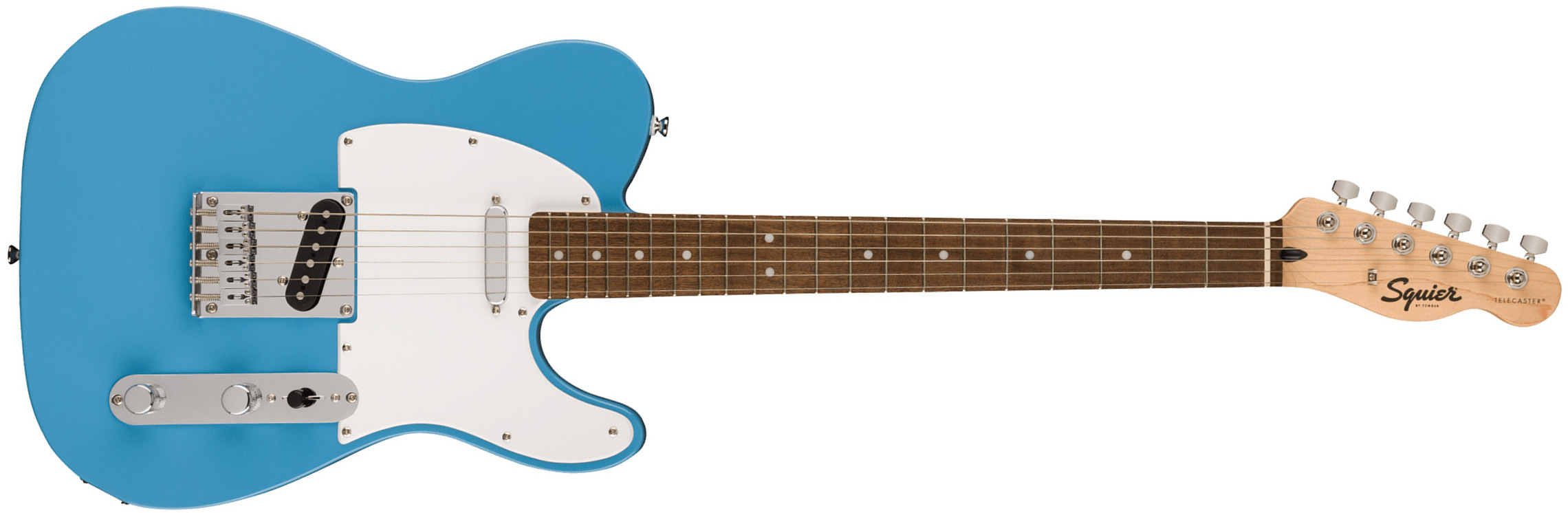 Squier Tele Sonic 2s Ht Lau - California Blue - Guitare Électrique Forme Tel - Main picture