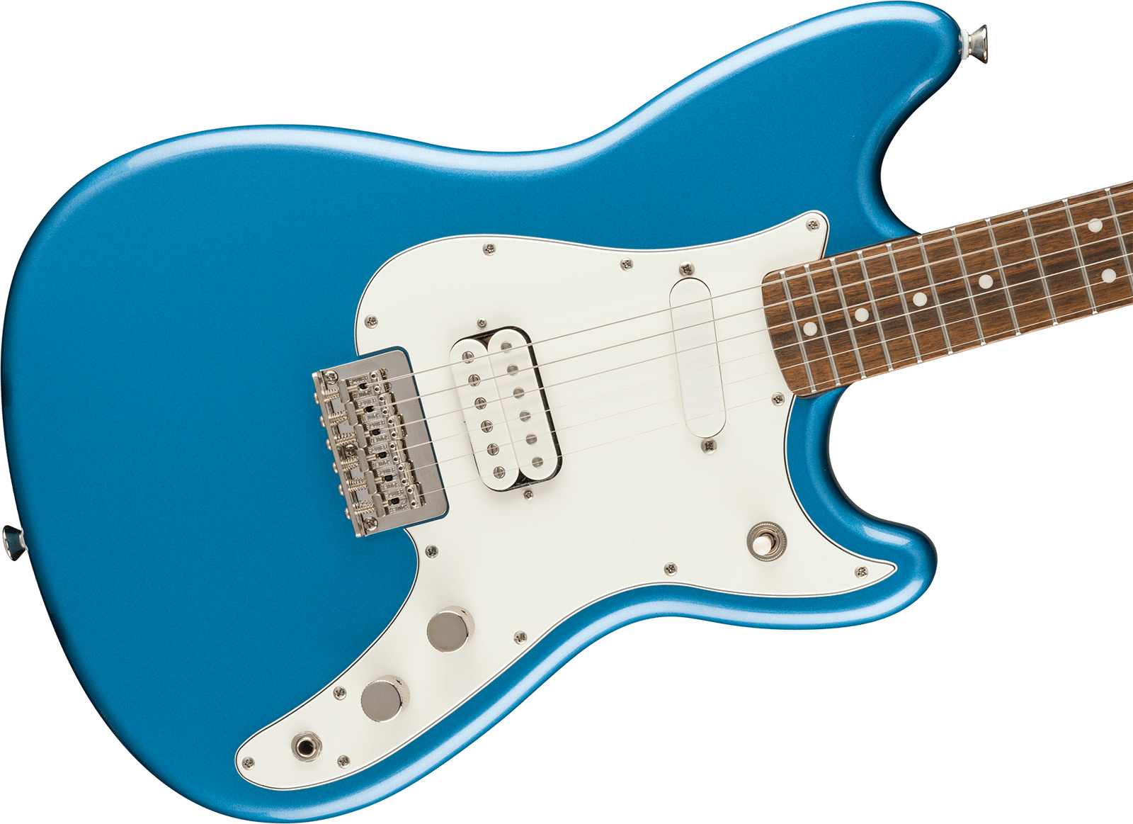 Squier Duo-sonic Hs Classic Vibe Shsc Ht Lau - Lake Placid Blue - Guitare Électrique RÉtro Rock - Variation 2
