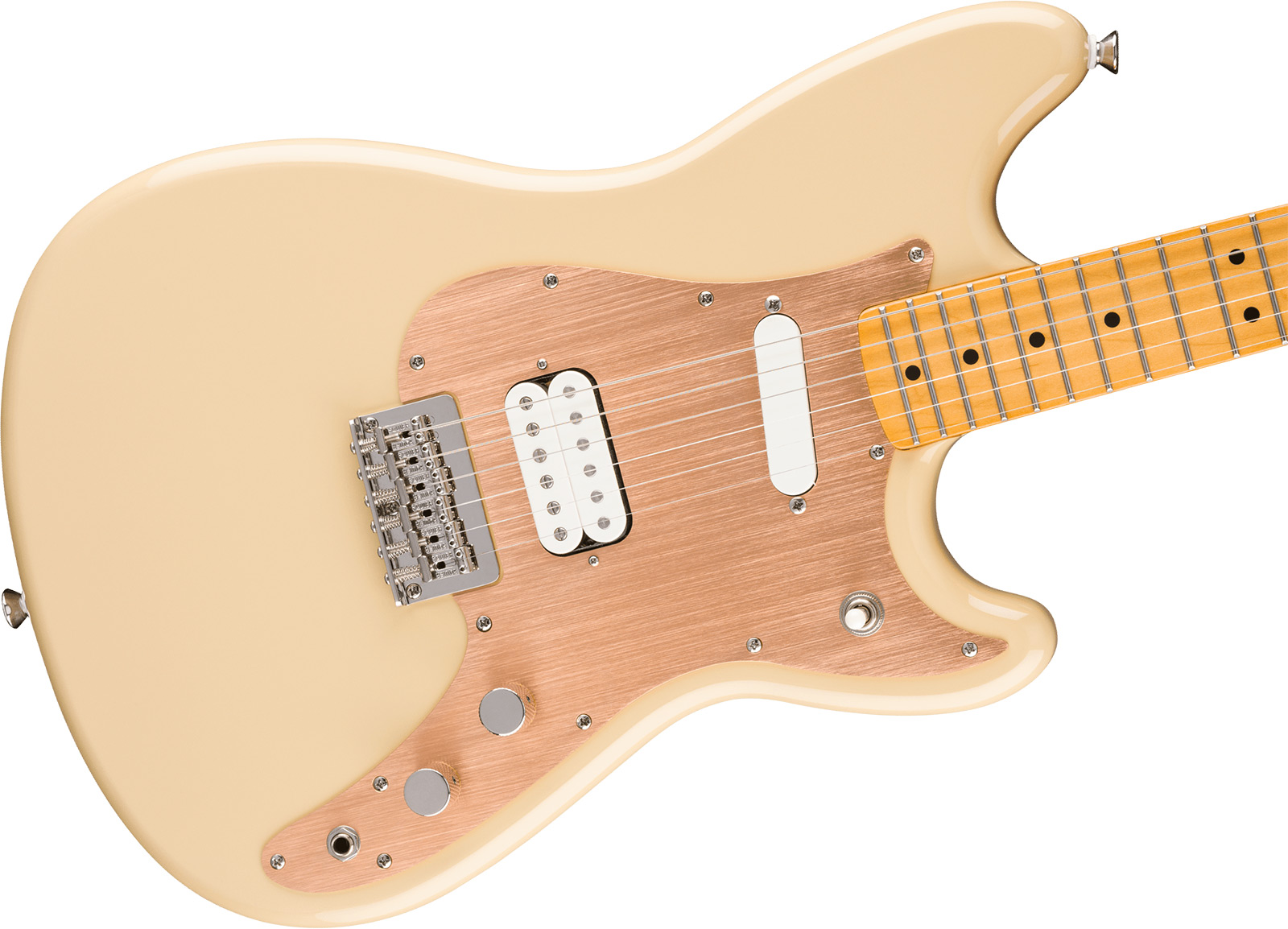 Squier Duo-sonic Hs Classic Vibe Shsc Ht Lau - Desert Sand - Guitare Électrique RÉtro Rock - Variation 2