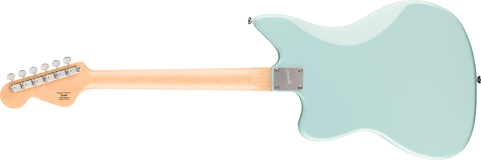 Squier Electric Vi Paranormal Shsc 2s Trem Lau - Daphne Blue - Guitare Électrique RÉtro Rock - Variation 1