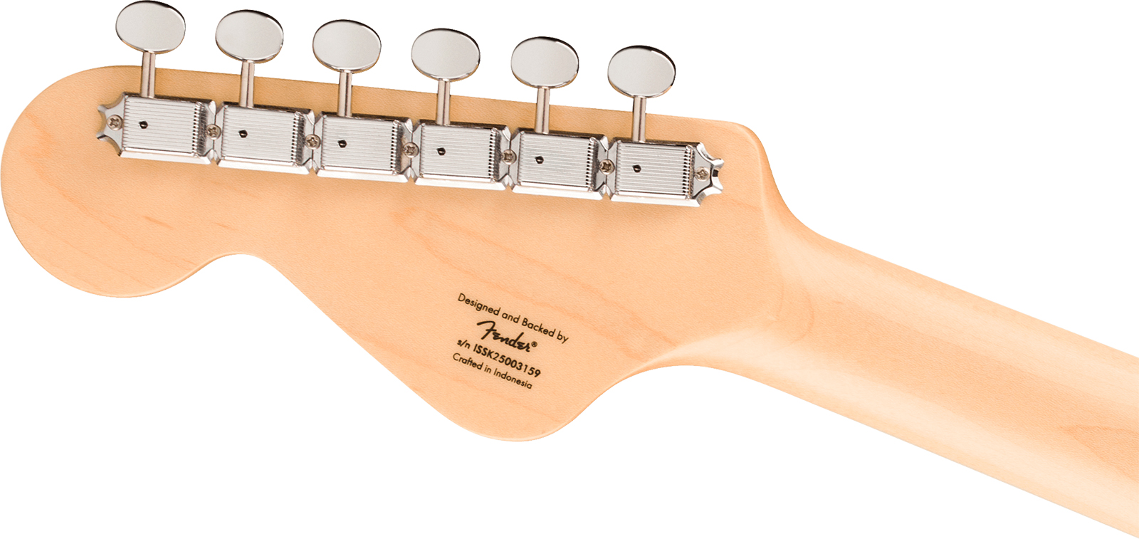 Squier Electric Vi Paranormal Shsc 2s Trem Lau - Daphne Blue - Guitare Électrique RÉtro Rock - Variation 3
