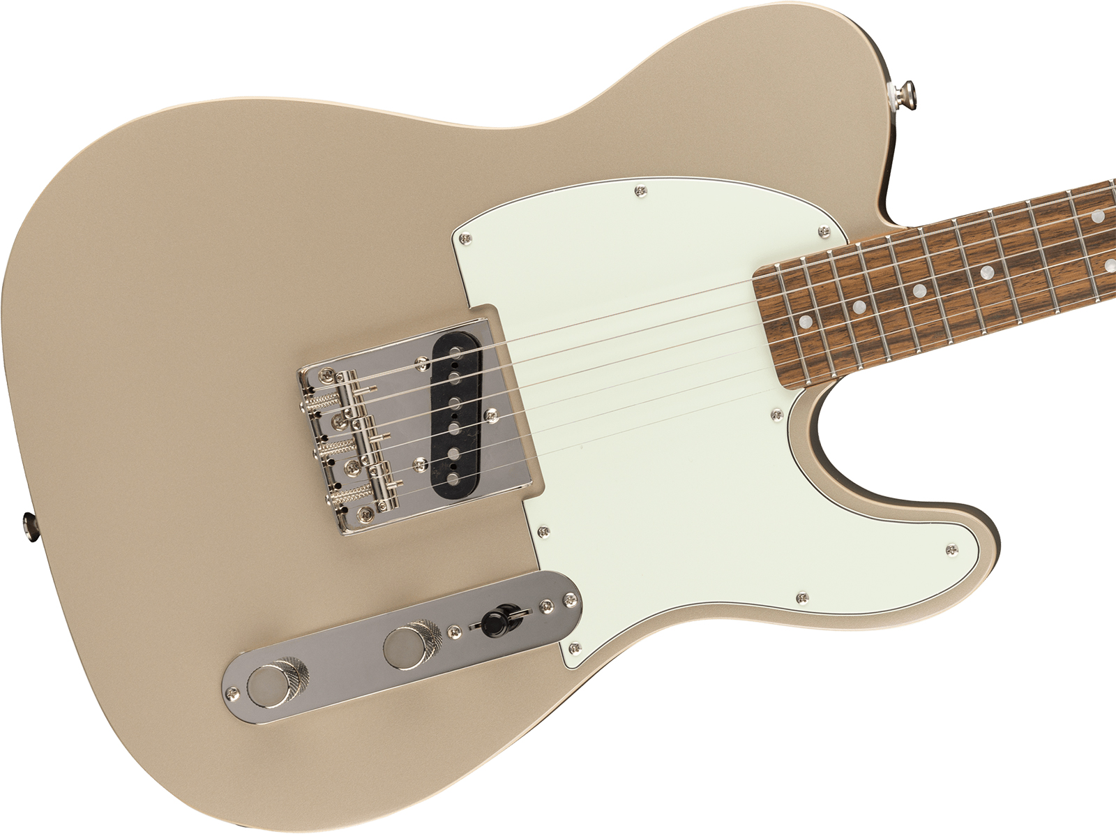 Squier Esquire / Tele Custom 60s Classic Vibe Fsr Ltd 1s Ht Lau - Shoreline Gold - Guitare Électrique Forme Tel - Variation 2