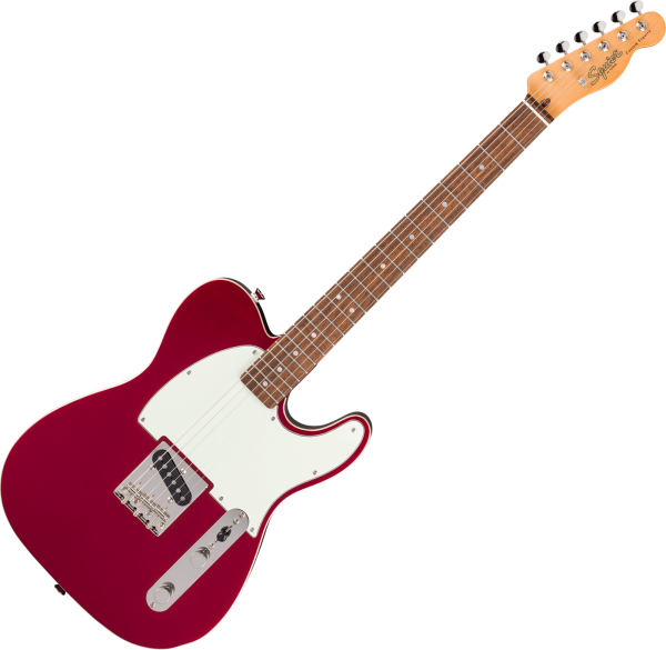 Squier Classic Vibe Custom Esquire - candy apple red Tel shape