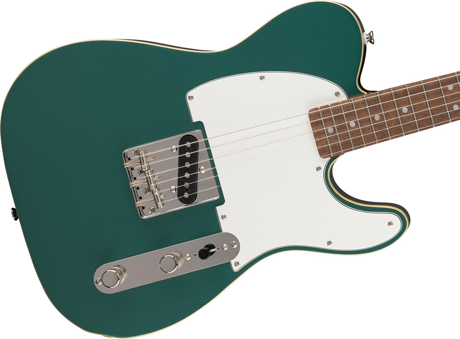 Squier Esquire / Tele Custom Classic Vibe 1s Ht Lau - Sherwood Green - Guitare Électrique Forme Tel - Variation 2