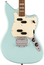 Guitare électrique rétro rock Squier Paranormal Electric VI - daphne blue