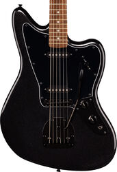Guitare électrique rétro rock Squier FSR Affinity Jaguar - metallic black