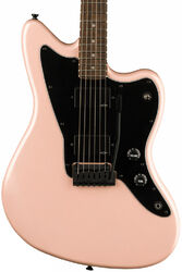 Guitare électrique rétro rock Squier Contemporary Active Jazzmaster HH - Shell pink pearl